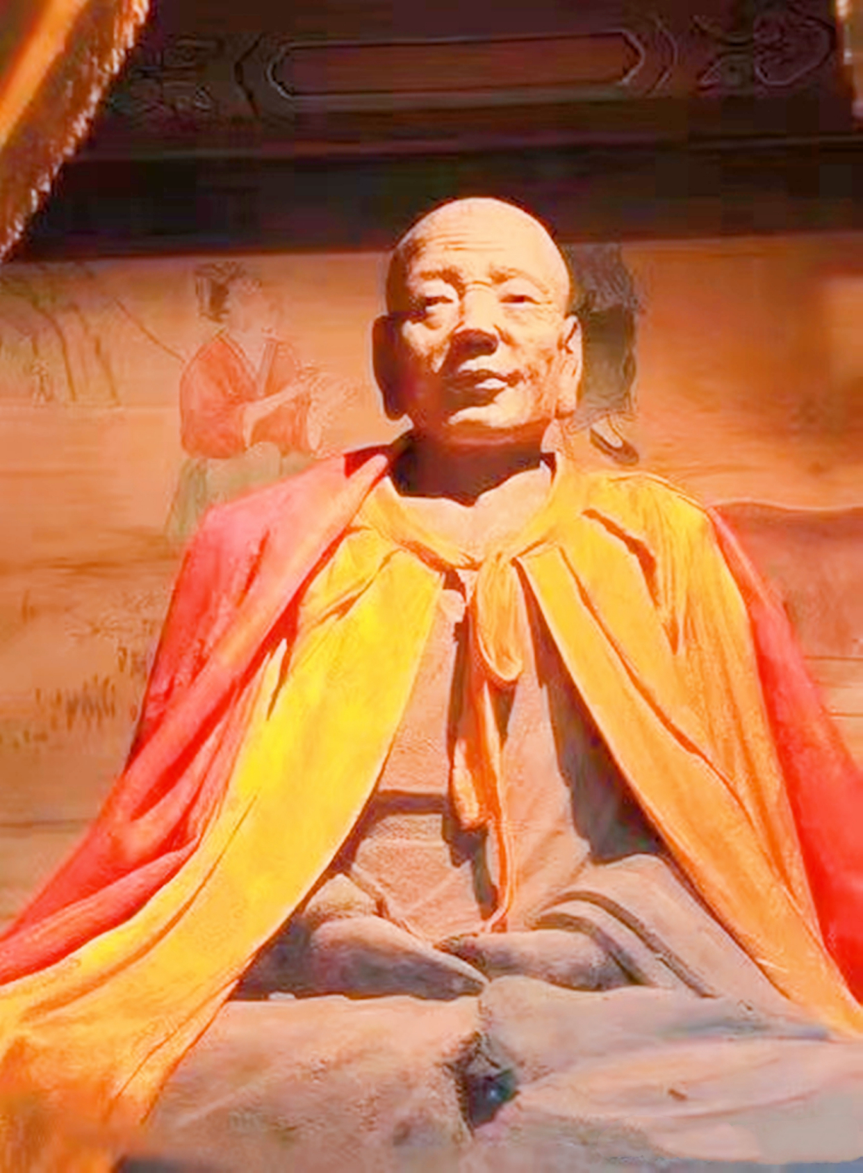 山西深山2座古庙,珍藏着15尊"肉身菩萨",堪称是奇迹|正果寺|深山|绵山