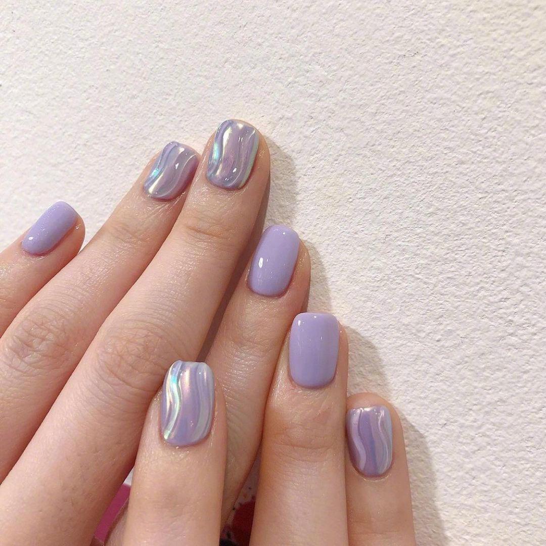 可可爱爱的春日美甲攻略清新的马卡龙色系太了