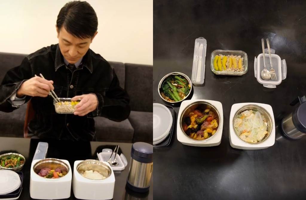 大家看到了之后留言:真的连吃饭也是超级的文雅,想不到天王刘德华会