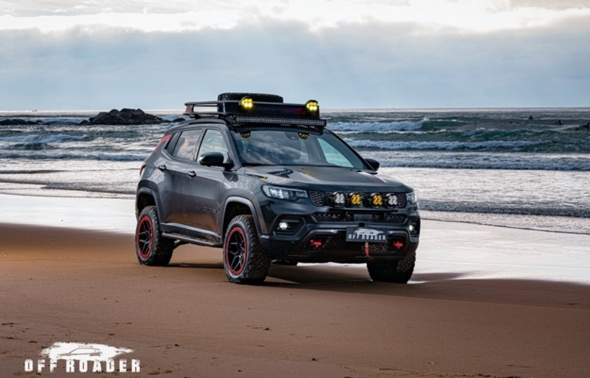 新车速递丨全套越野改装件加持jeep指南者越野改装版官图