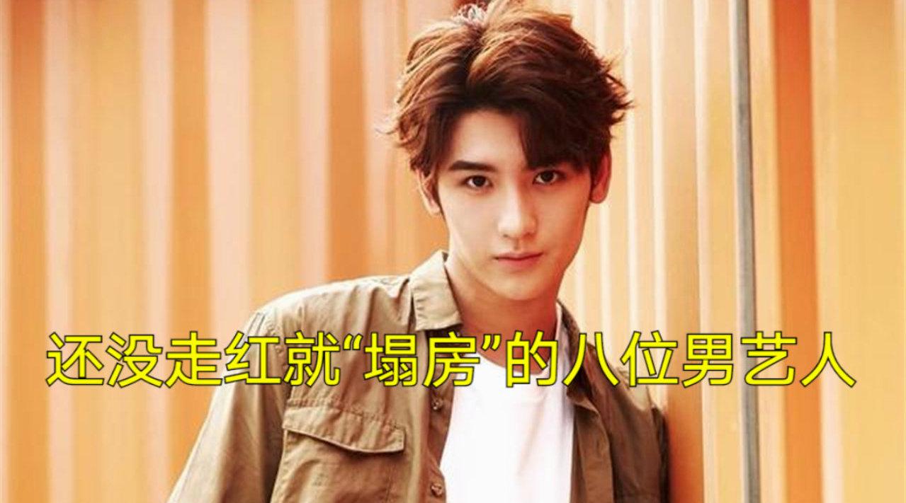 还没走红就"塌房"的八位男艺人