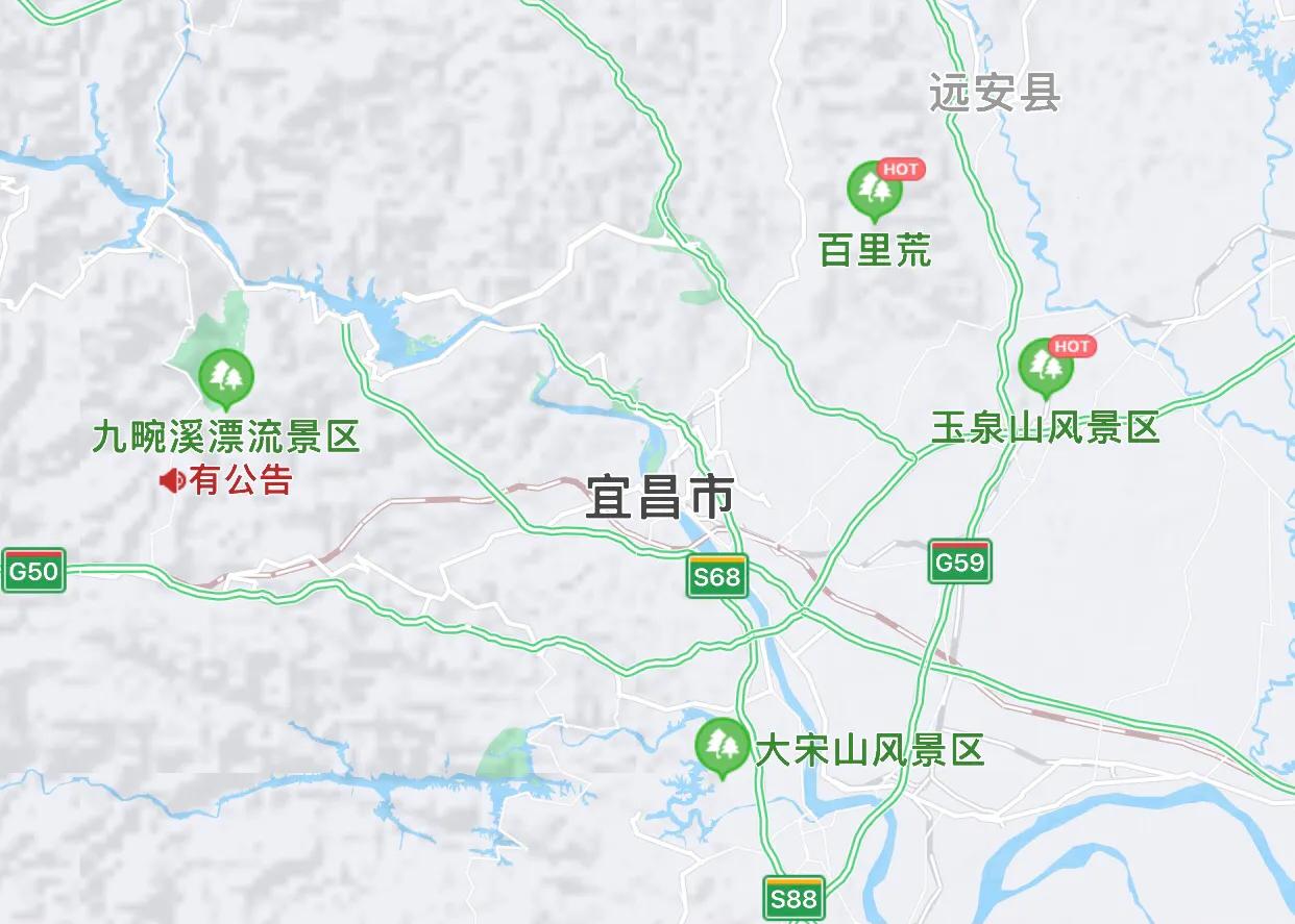 相比襄阳,宜昌的地理位置就相对要差一点,因为它的西面就是严峻的大山