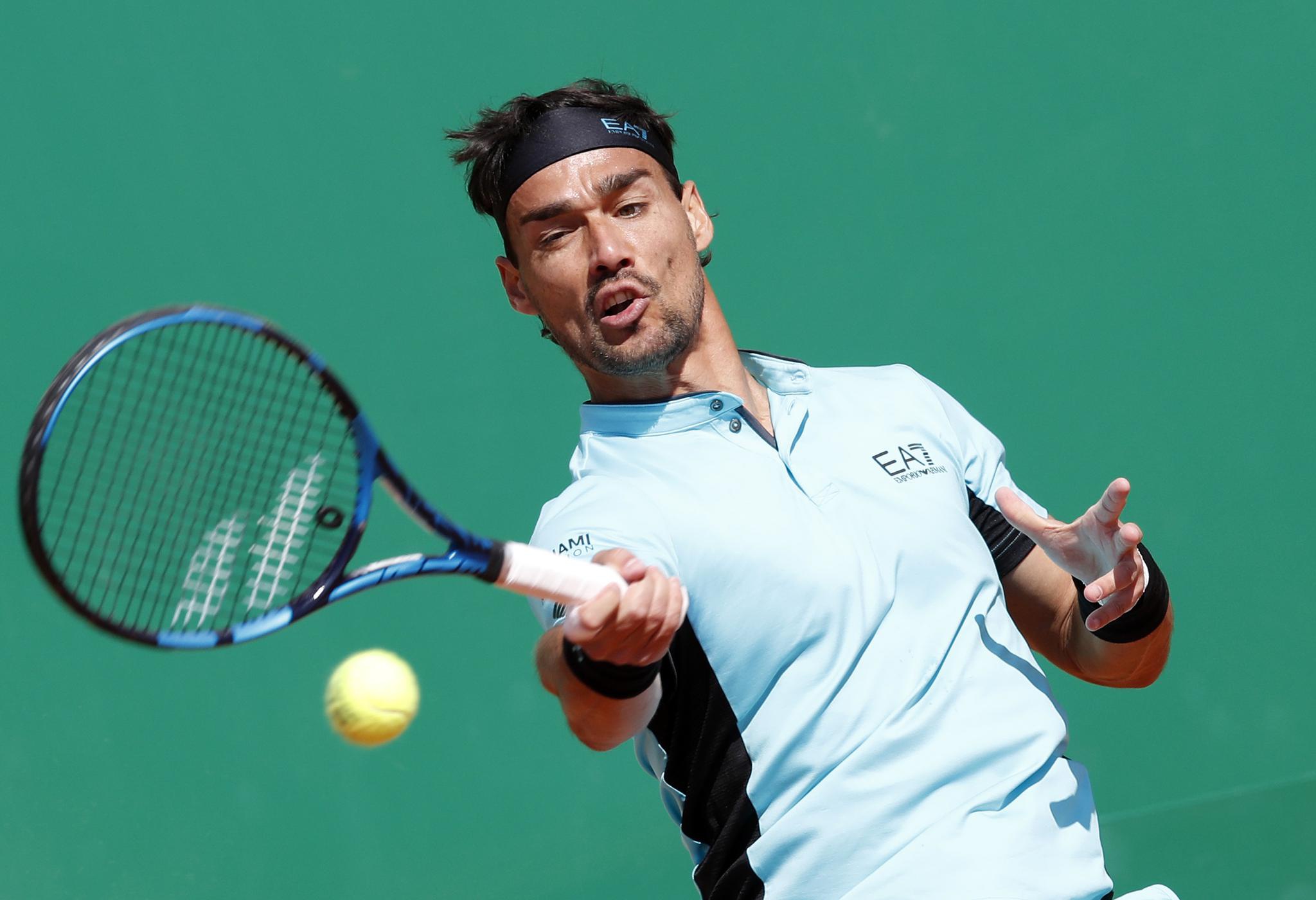 网球蒙特卡洛大师赛福尼尼晋级