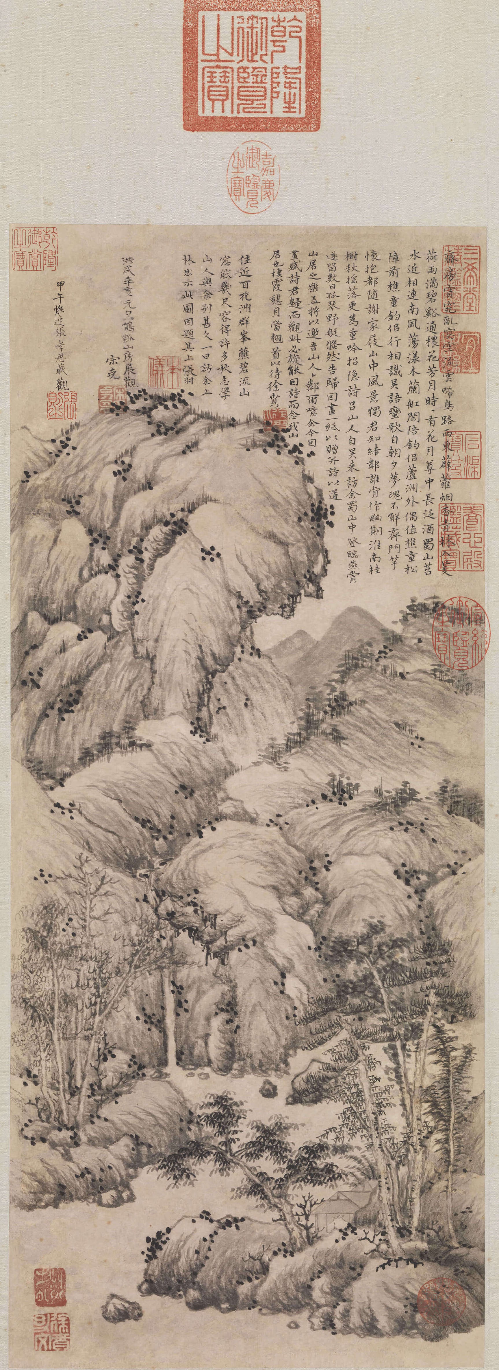 明徐贲《蜀山图》