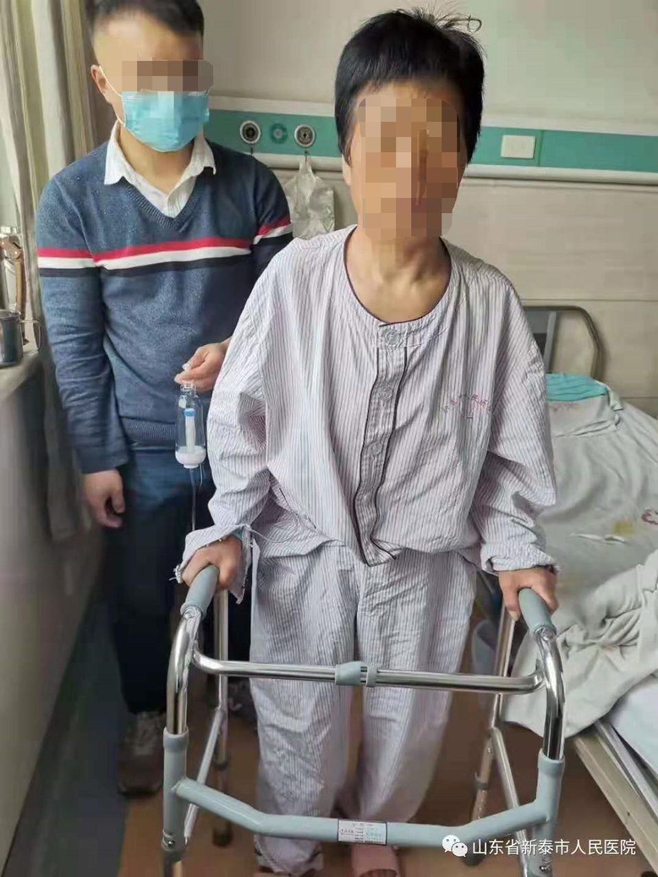 新泰市人民医院采用微创全髋关节置换治疗一名股骨头坏死患者