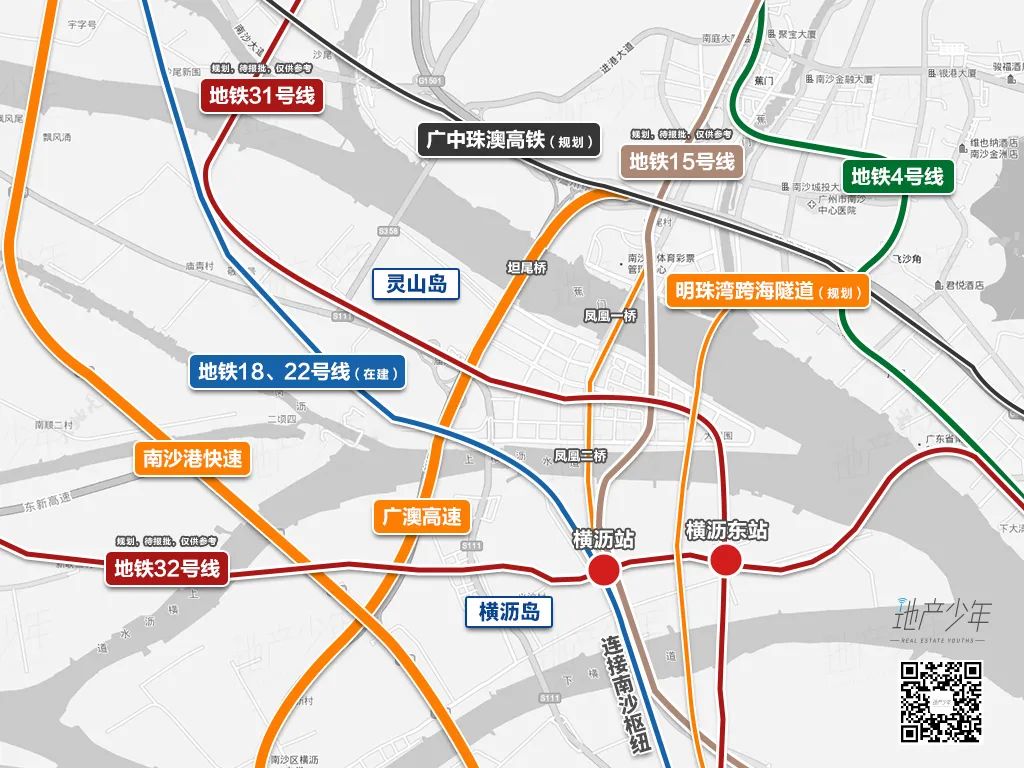 深茂铁路(深圳至江门段),以及规划中的ns1,ns2,地铁15号线等