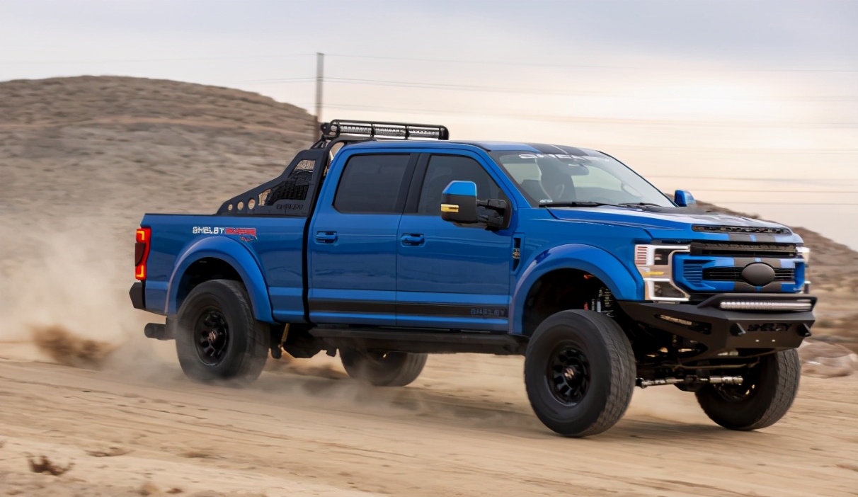 谢尔比打造超级皮卡67t的f250比猛禽还要大一号
