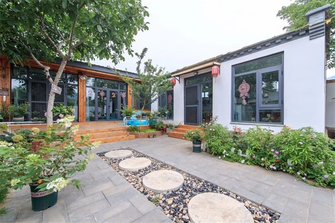 北京房山云居寺春天花舍民宿,小院的一屋一景,都充满了诗情画意|小院|