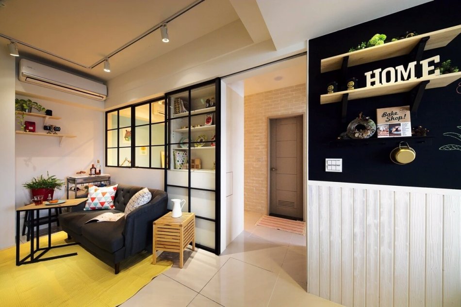 50㎡简装两房,两人一狗三餐四季,小户型里的幸福感|两房|四季|两人