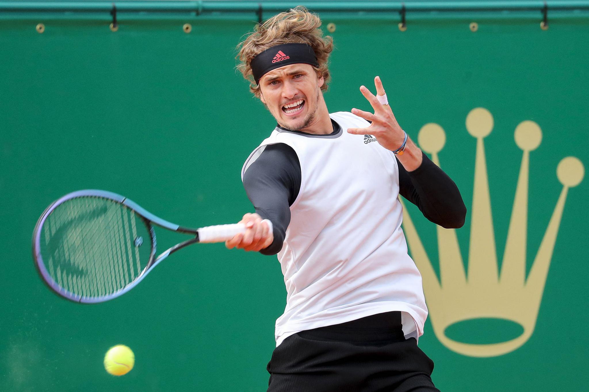 网球——蒙特卡洛大师赛:兹维列夫晋级|蒙特卡洛大师赛|德国|网球