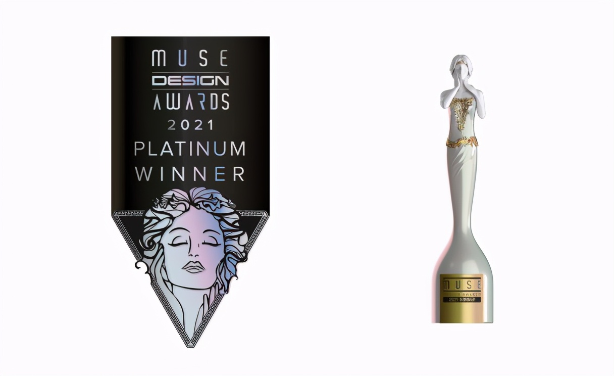 设计师蔡秉才荣获国际muse 2021第1季铂金奖platinum