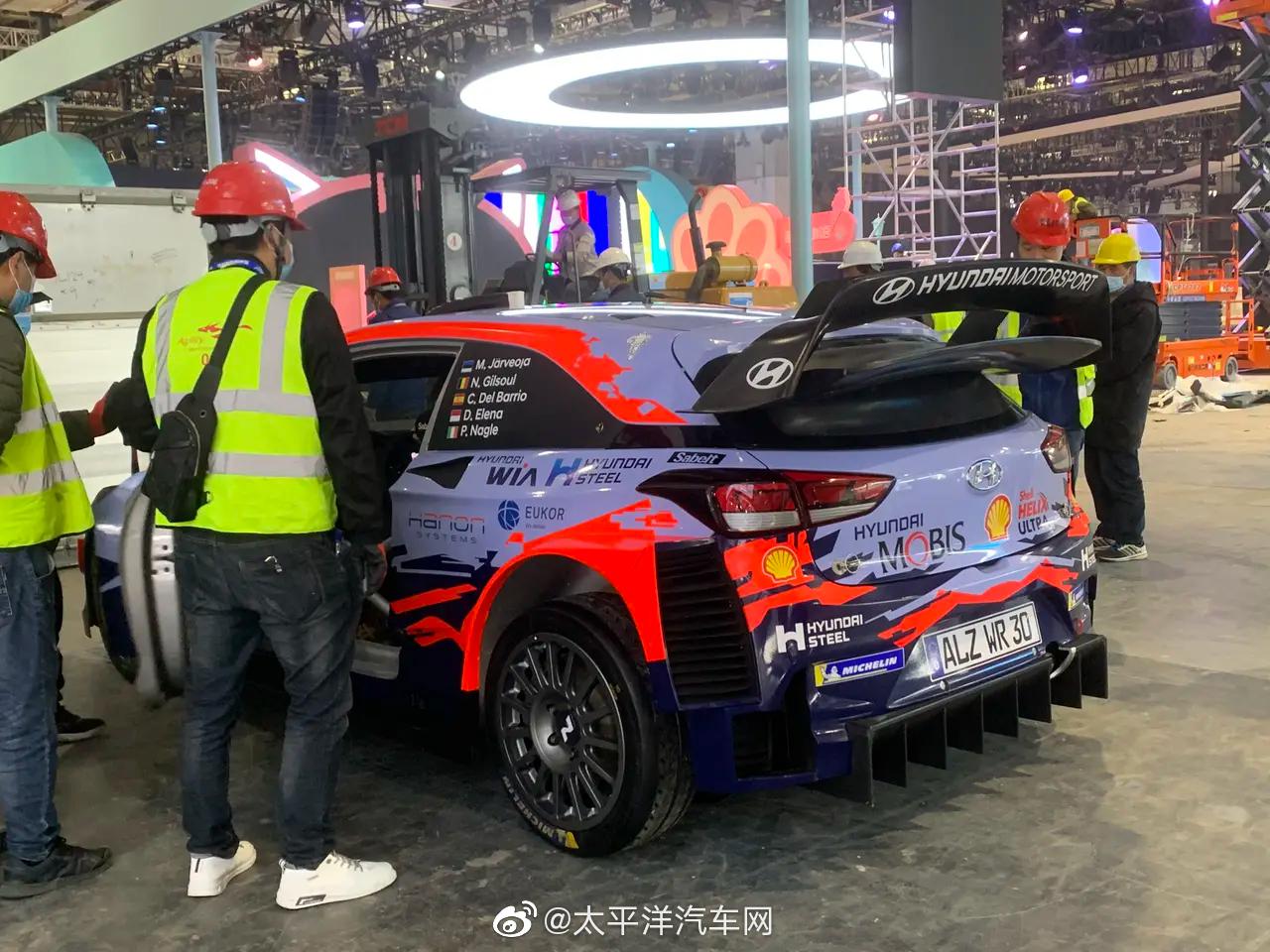 帅炸了实力派选手现代i20wrc赛车实拍