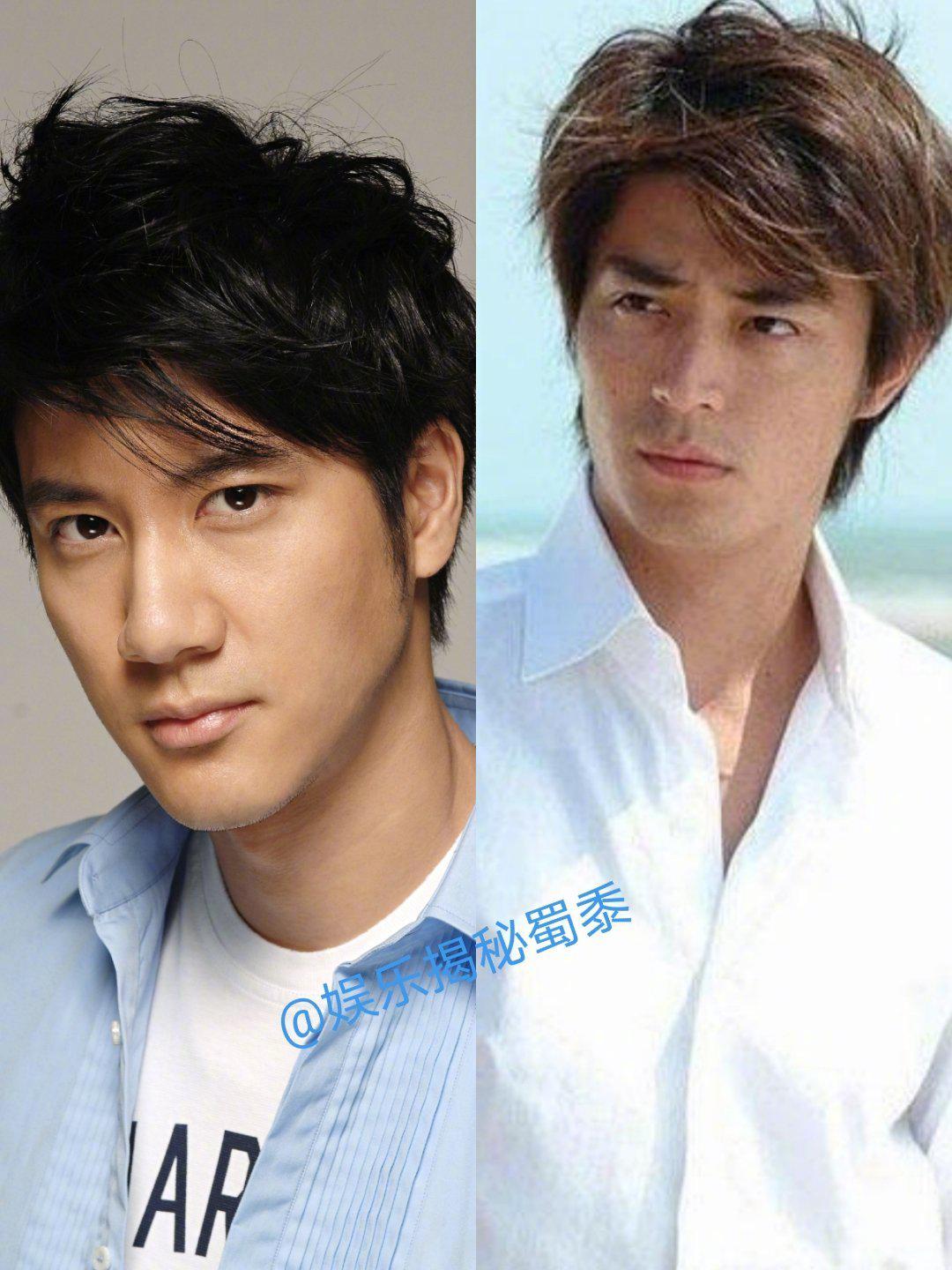 霍建华王力宏最新合照原来男神也逃不过发福吗