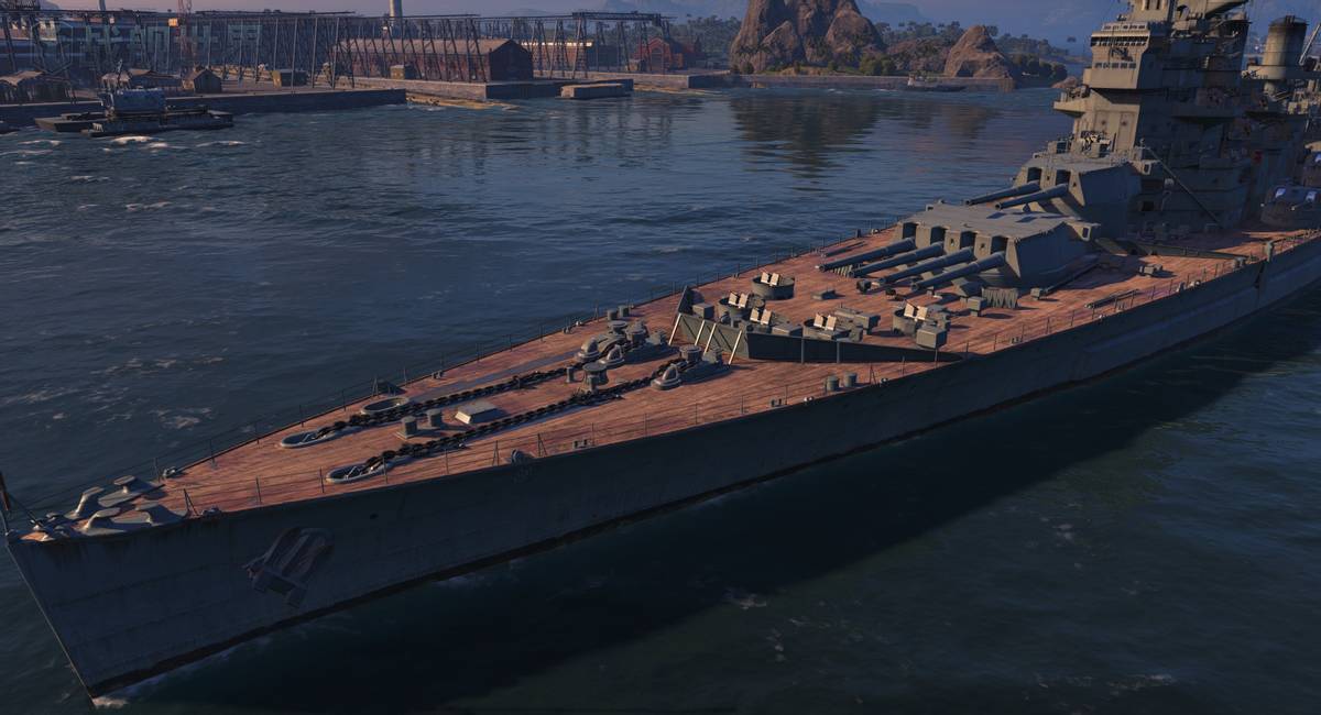 在5艘y系的"英王乔治五世"级战列舰中,有4艘成功地熬过了战争的艰难