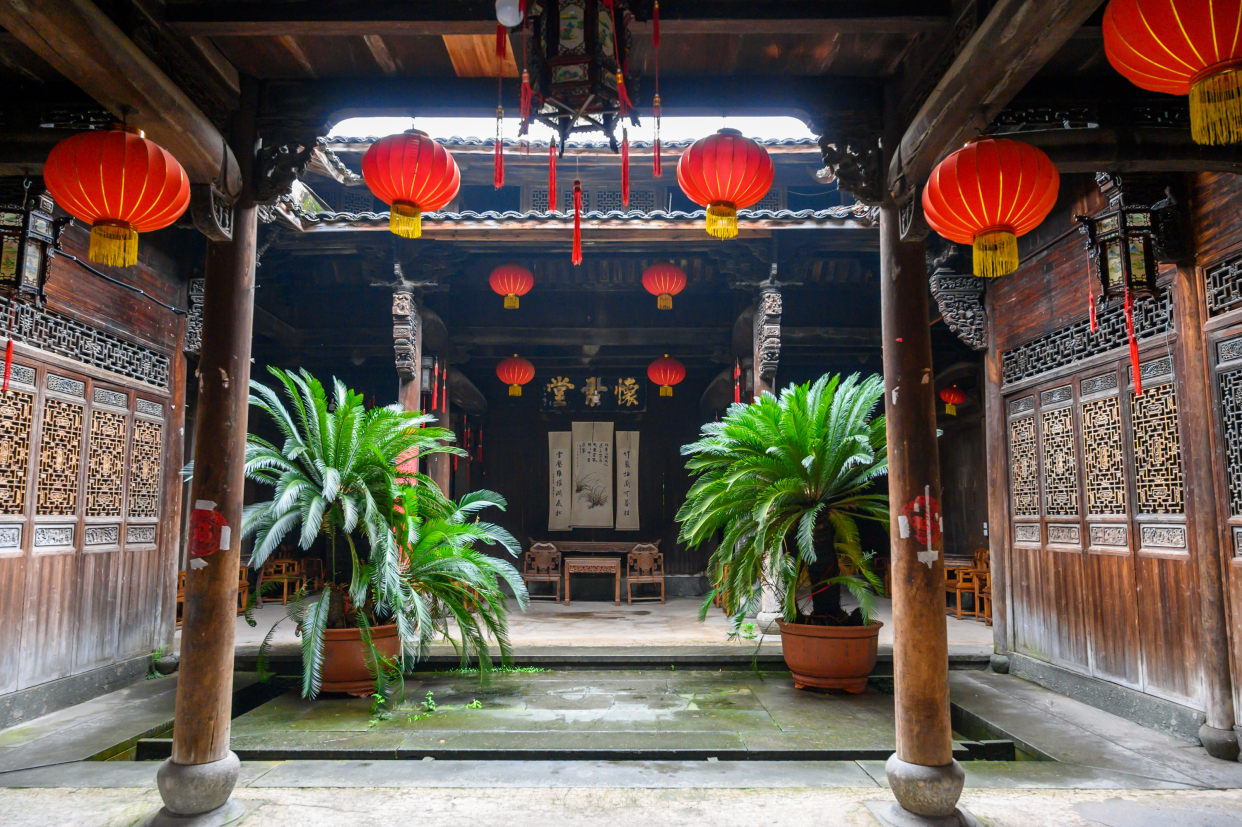 原汁原味的江南古村是什么样桐庐深澳古村里古建众多且不要门票