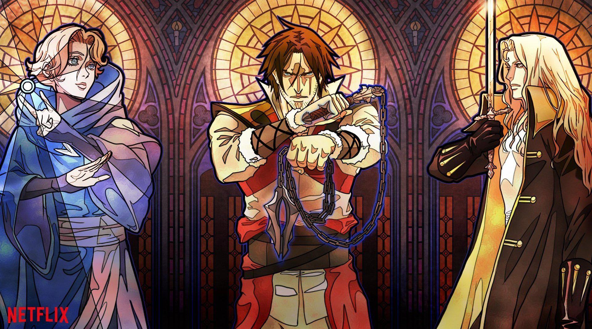 网飞公开《恶魔城》动画版第四季宣传片