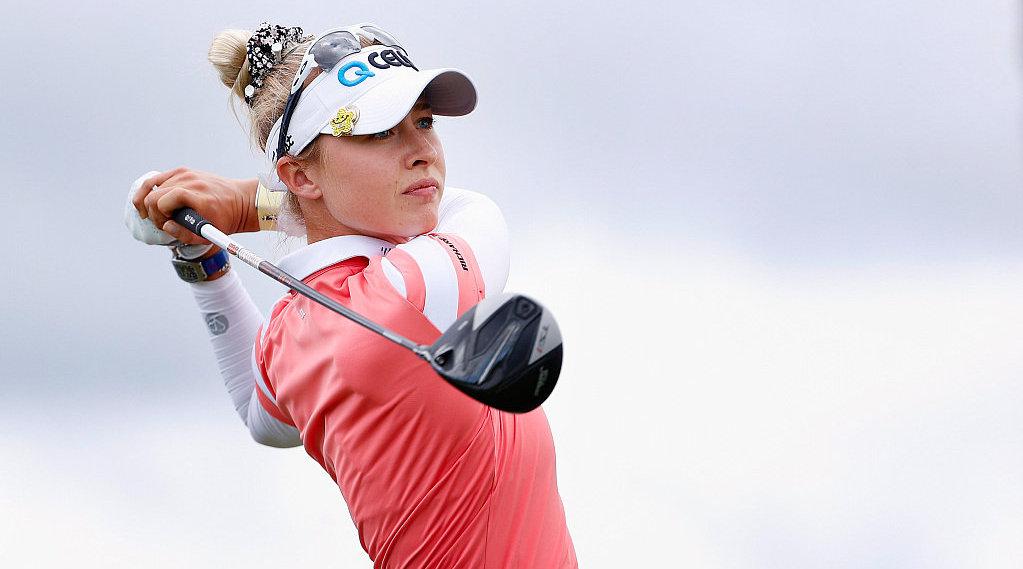 第三轮内莉-科达63杆集锦,54洞过后她仅落后领先者1杆