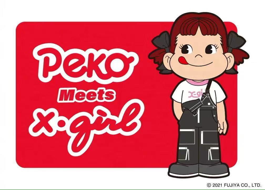 x-girl x peko 合作系列即将发售,话说你最喜欢不二家的哪款零食