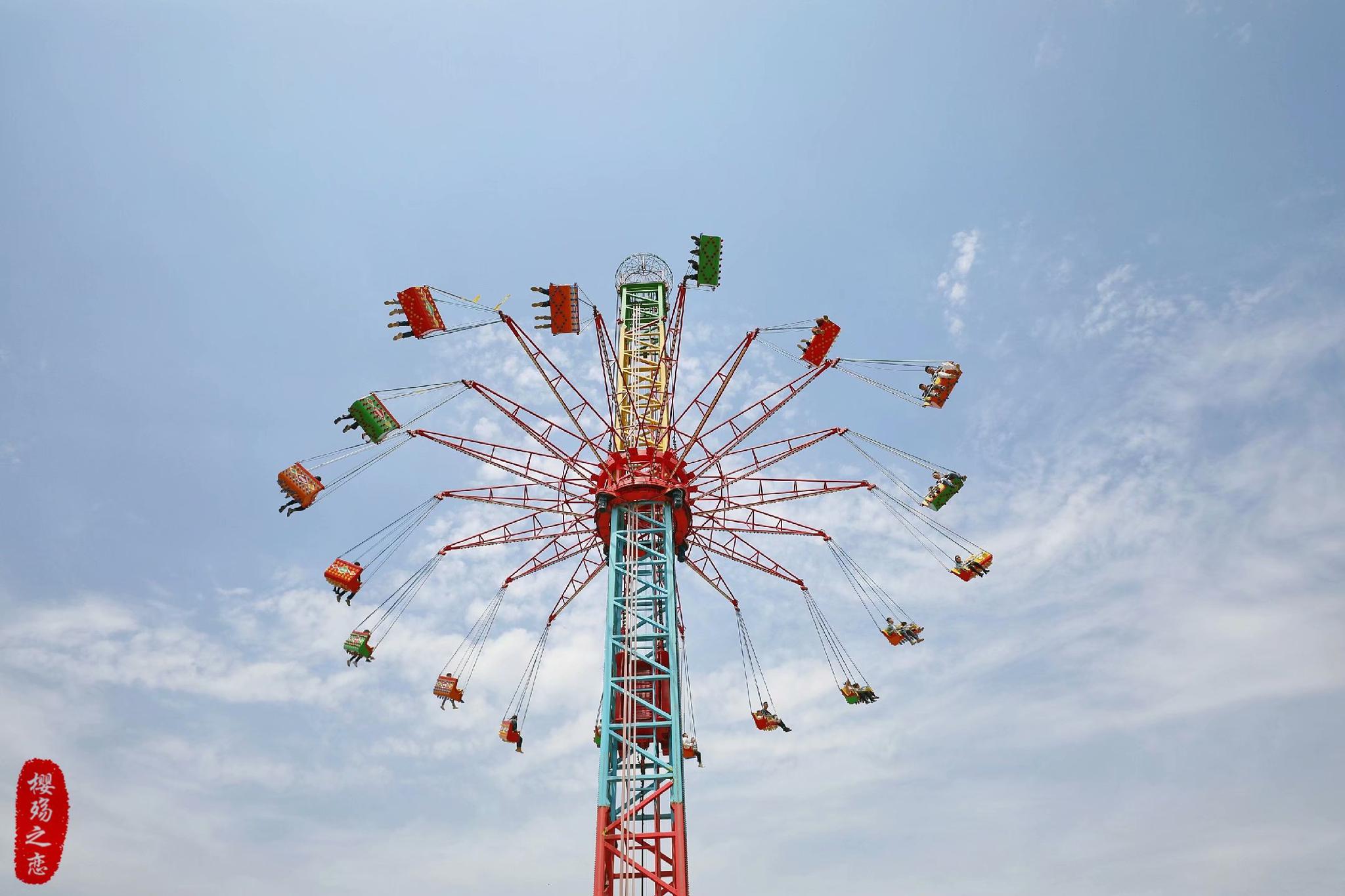 安吉最美游乐园既有迷人的田园风光还有层出不穷的游玩项目