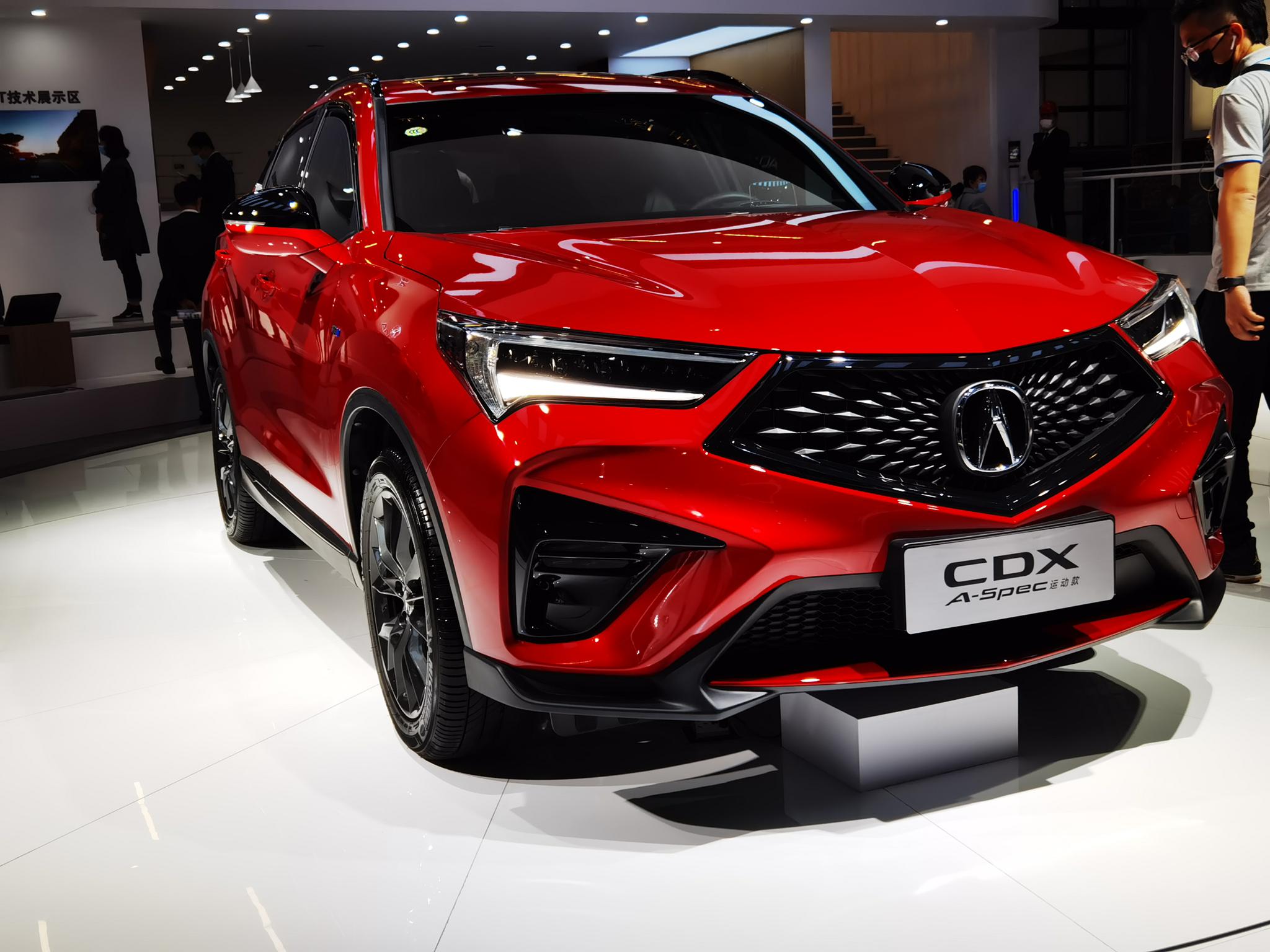 探馆广汽讴歌cdx特别版谁说的换上本田标它会大卖