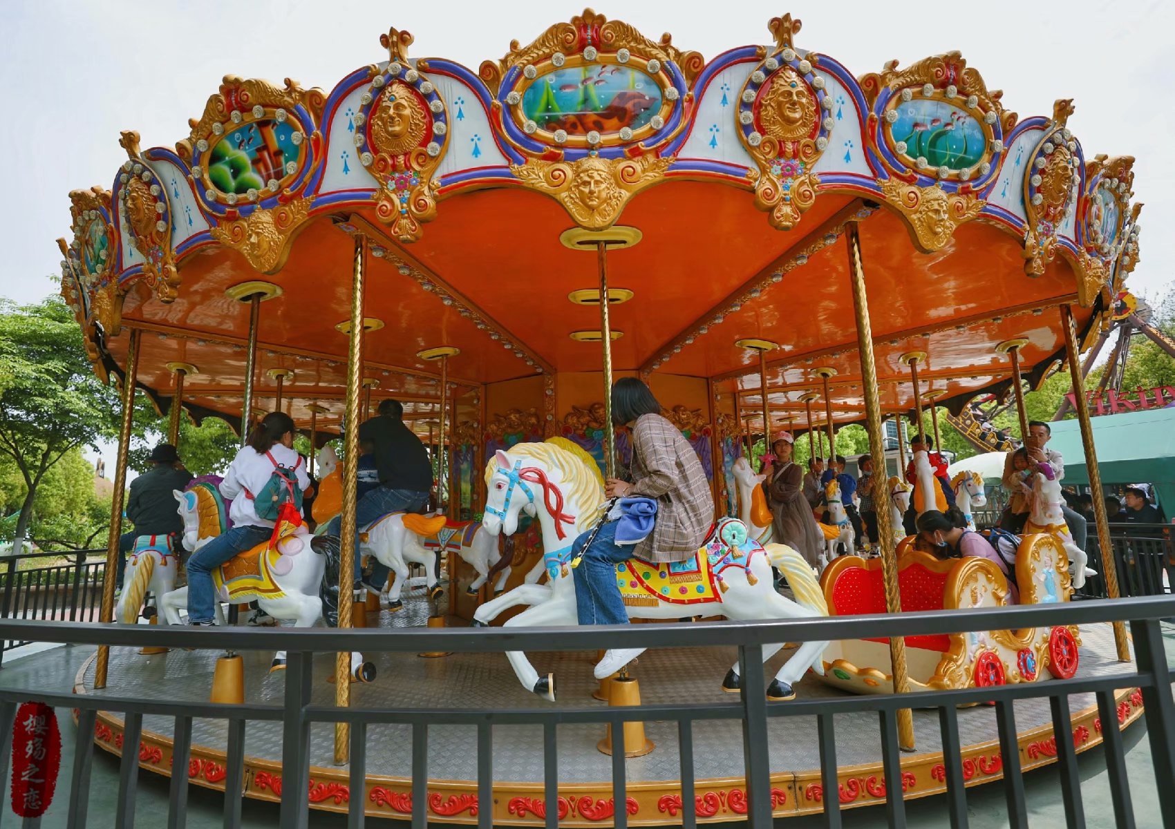 安吉最美游乐园既有迷人的田园风光还有层出不穷的游玩项目