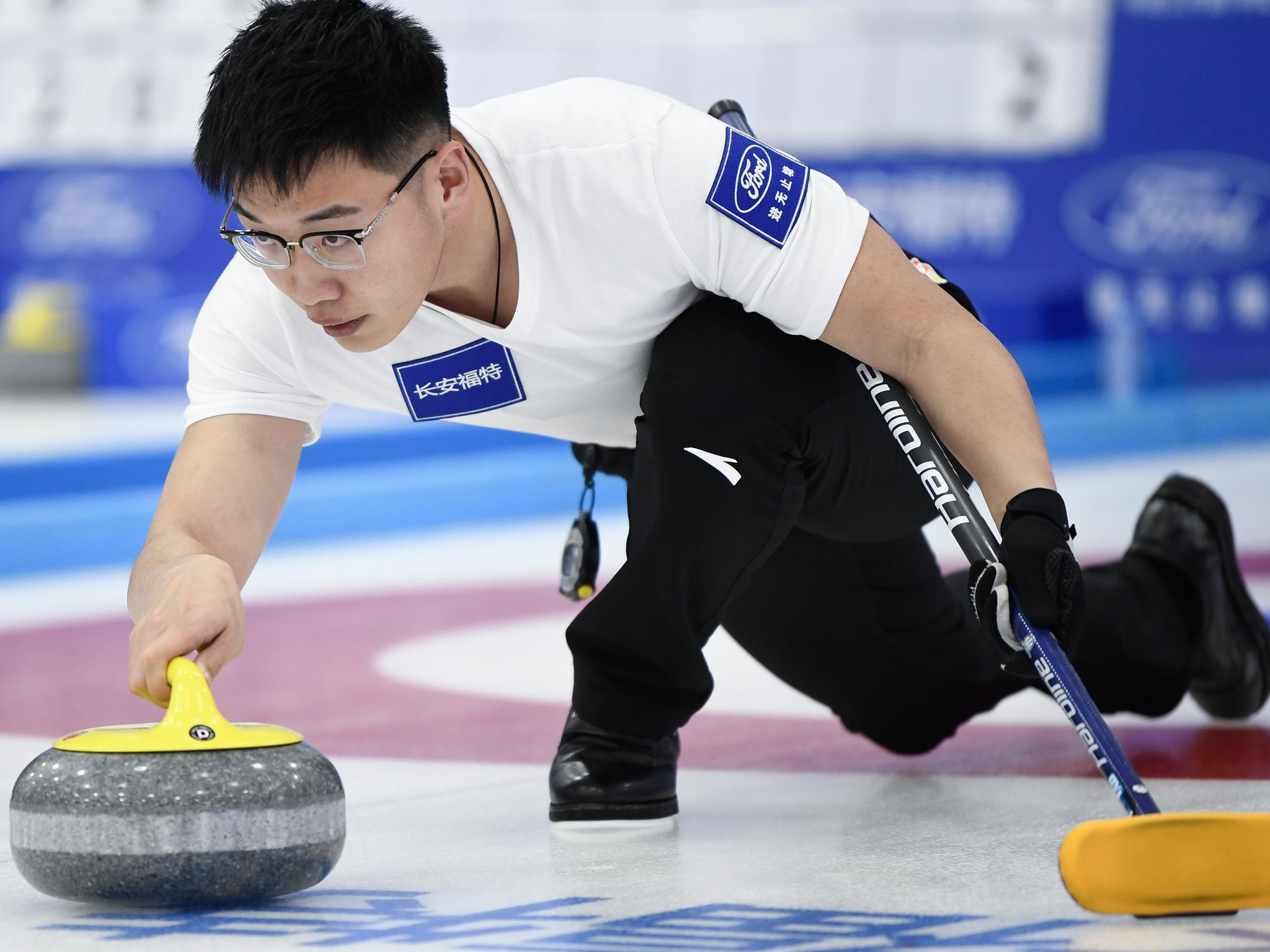 冰壶中国公开赛黑龙江队胜青海队