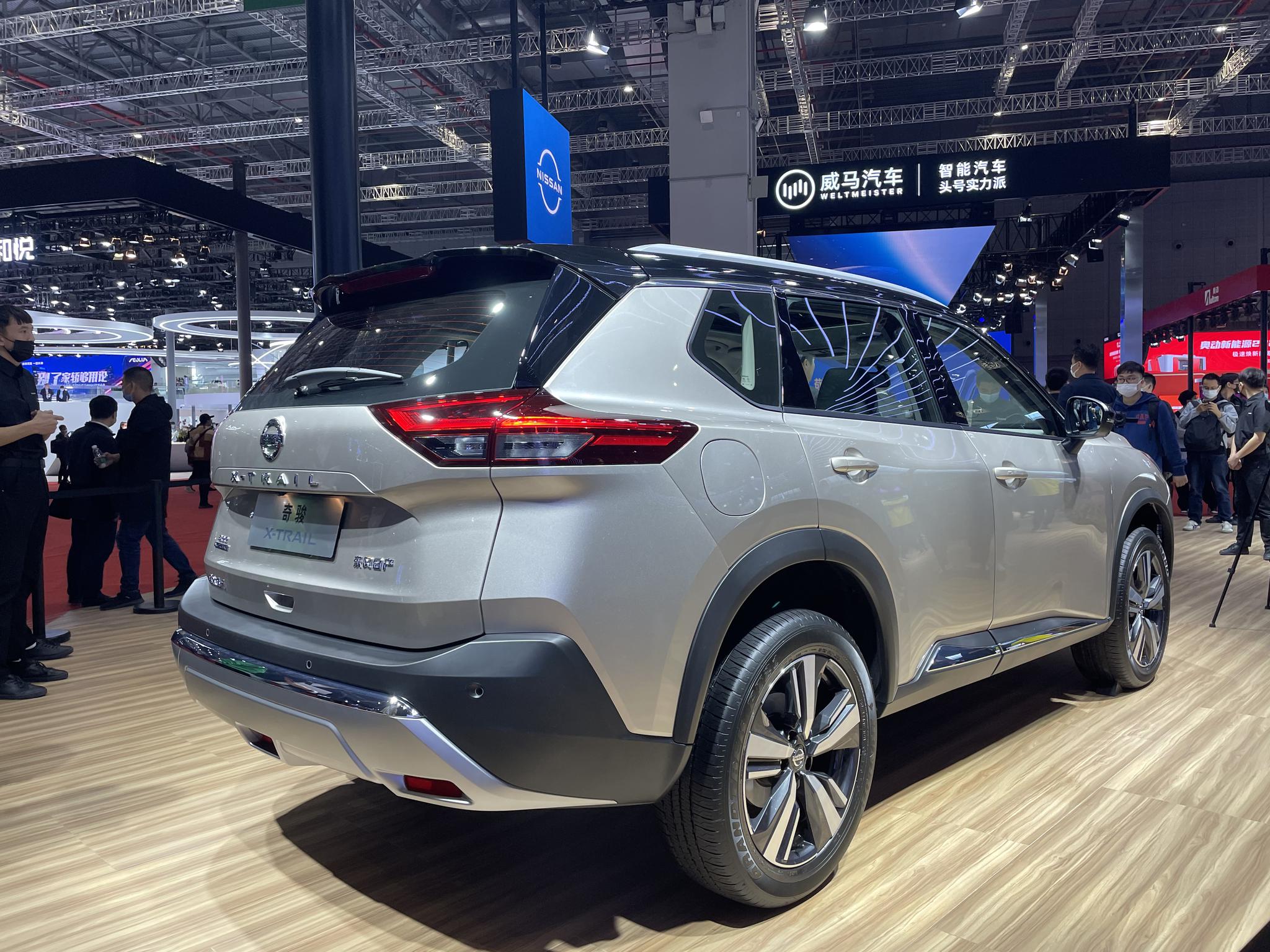 2021上海车展全新东风日产奇骏首发亮相外观动感时尚