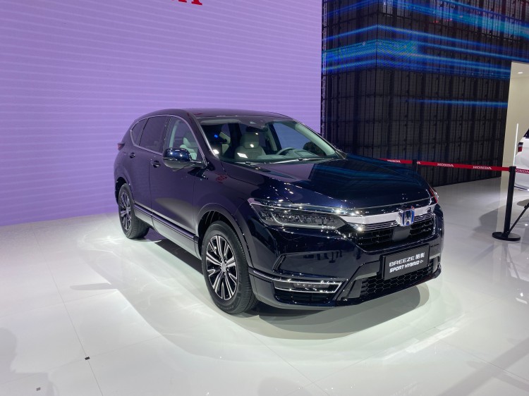 2021上海车展广汽本田皓影phev首发亮相