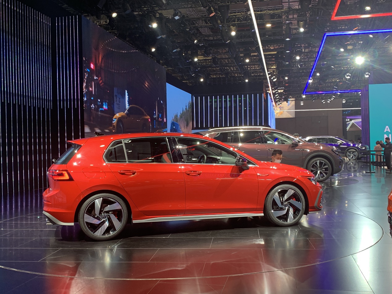 运动气息更强,最大马力245匹,八代高尔夫gti亮相上海车展
