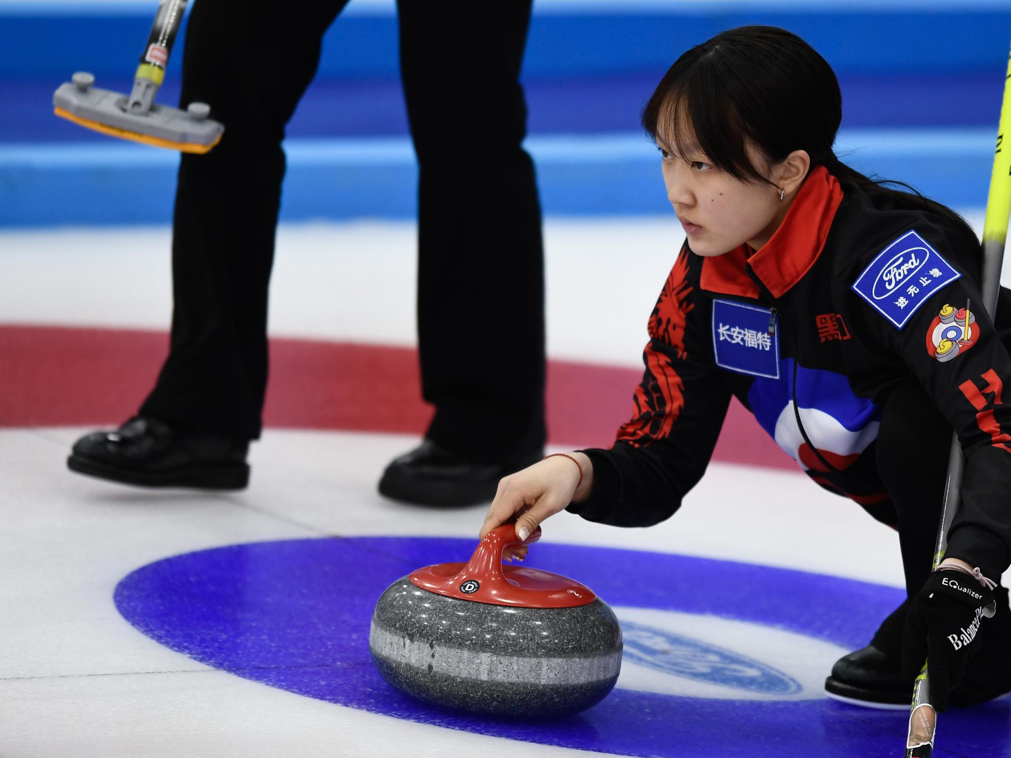 冰壶中国公开赛哈尔滨市队战胜黑龙江队