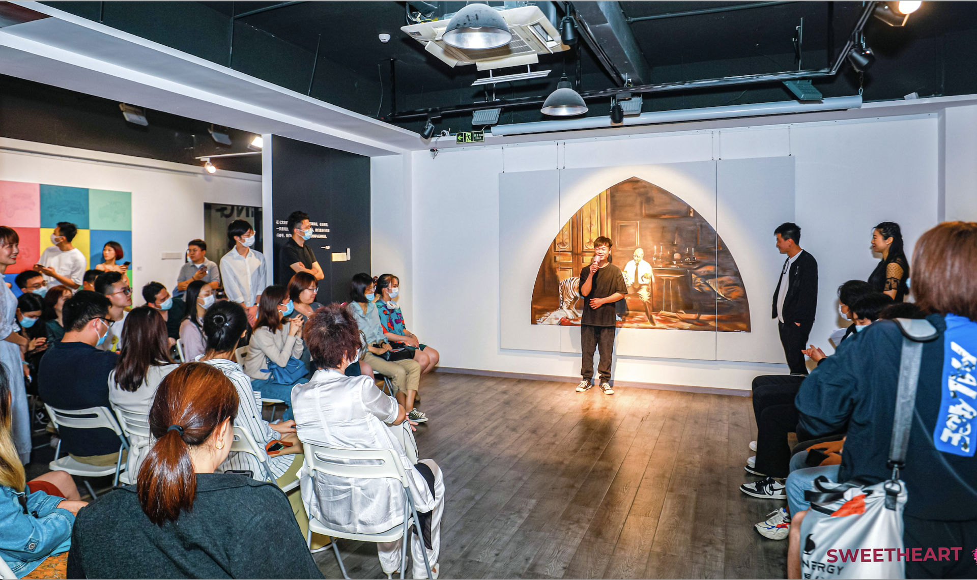 流变艺术家在现场ii沙龙启幕面对面感受当代艺术