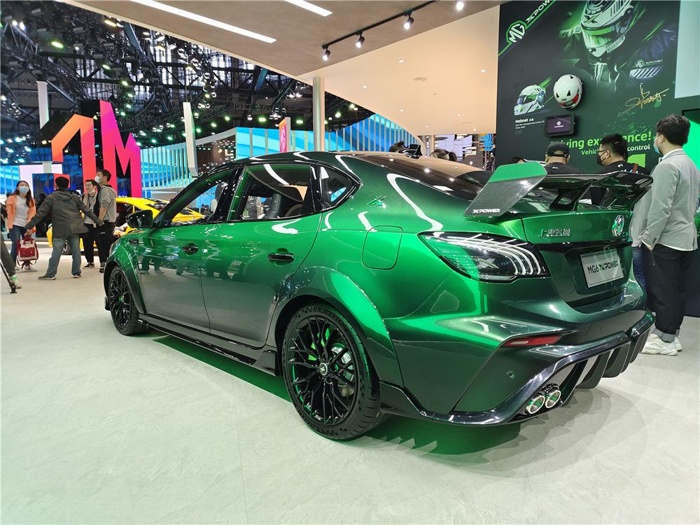 2021上海车展致敬赛道名爵6xpower