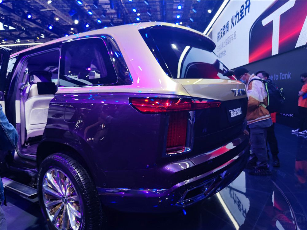 2021上海车展:坦克t700/坦克t800亮相