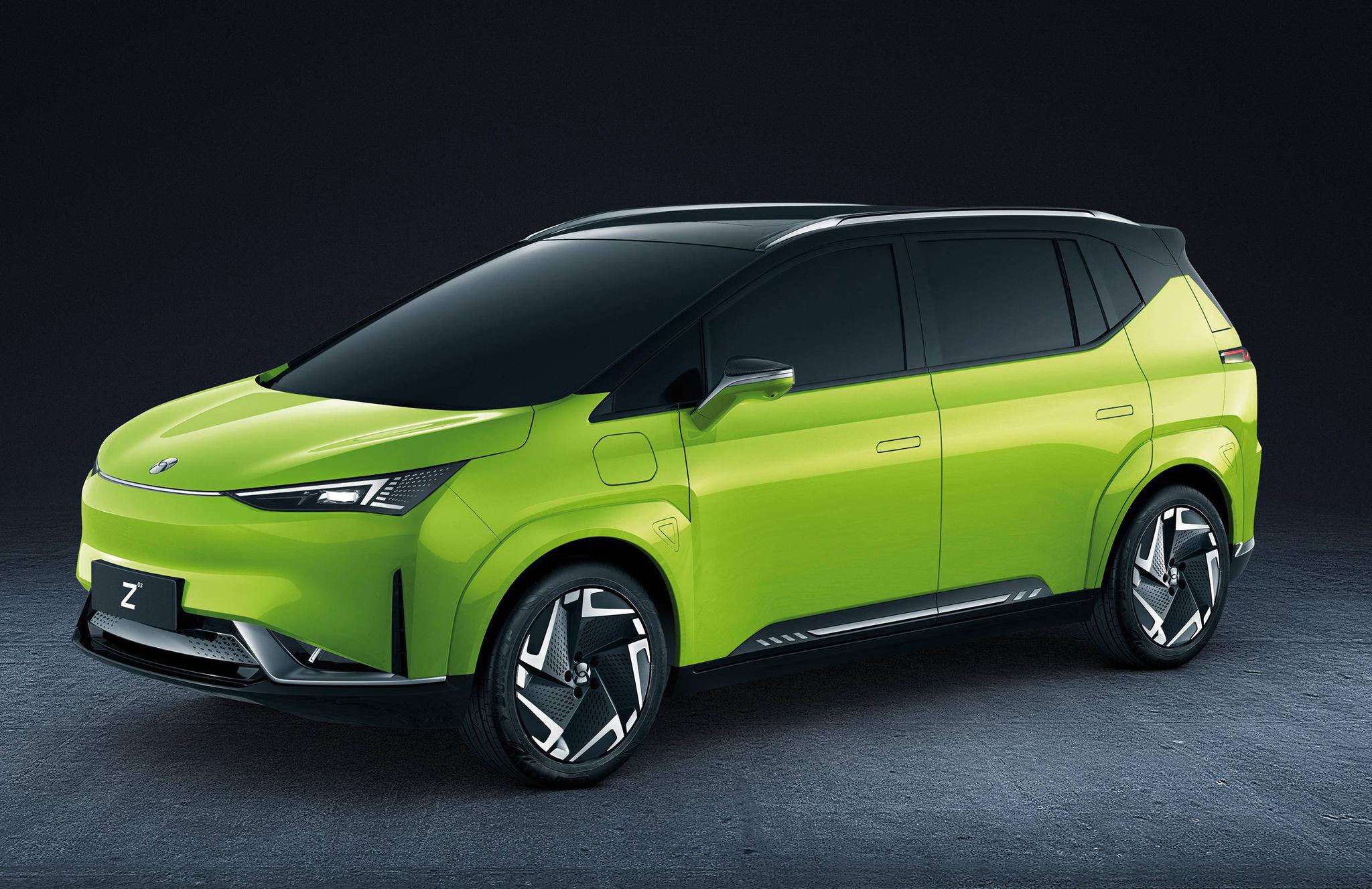 预计售价13万-15万元,合创z03正式亮相上海车展-新浪汽车