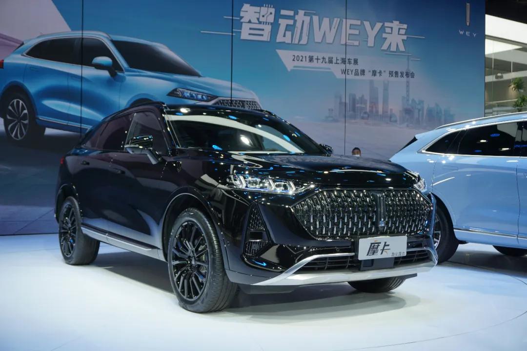 wey摩卡预售1798万起48v轻混高阶自动驾驶值不