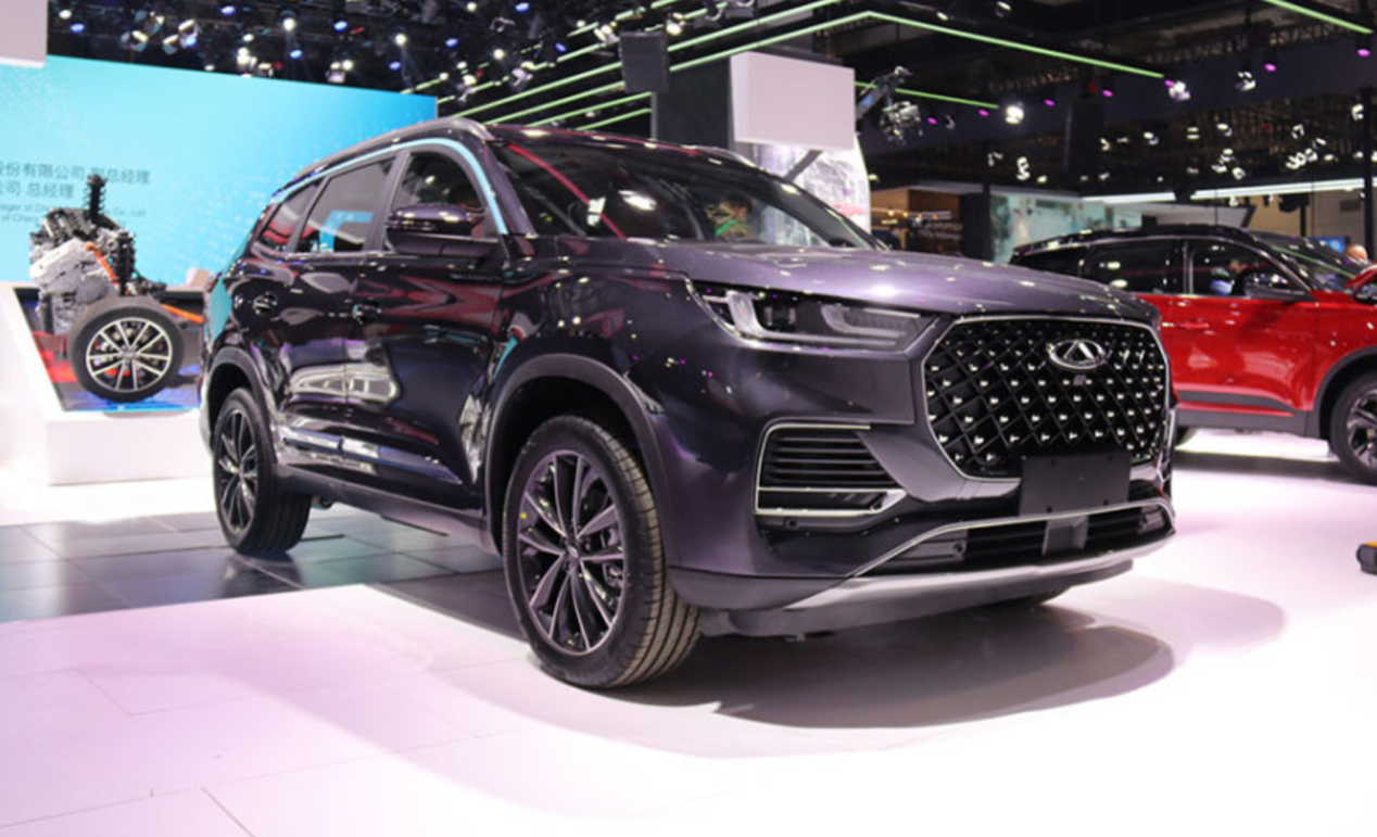 2021上海车展瑞虎8plusphev版亮相