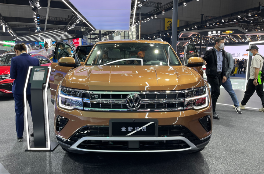 2021上海车展丨动力总成不变换装贯穿尾灯上汽大众新款途昂上市