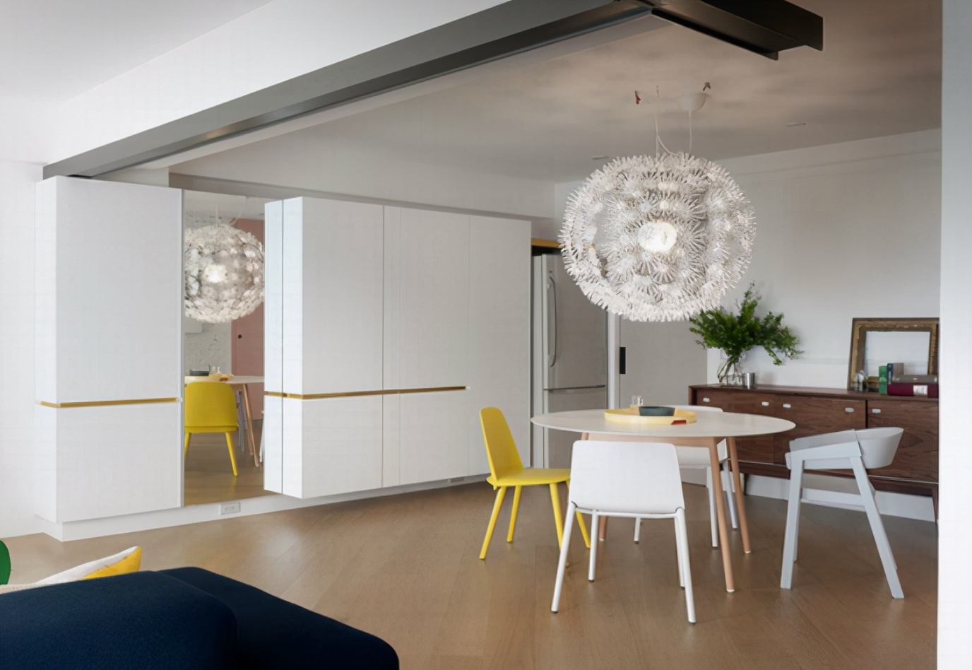 老房大改造色彩碰撞构筑活力空间清新简约装修不费力