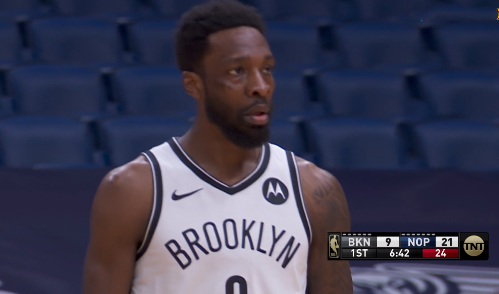 被打160没有崩残阵篮网首节落后3分锡安高效10分格林秀劈扣