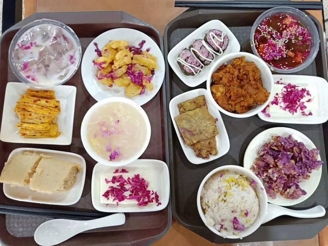 云南大学食堂推出玫瑰宴!别人的学校从没让我失望过