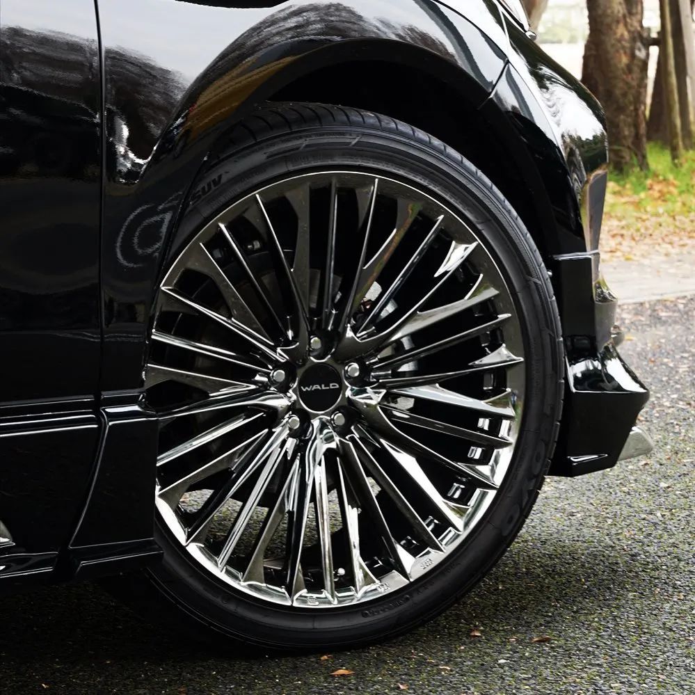 比铸造更强比锻造便宜日系豪车爱的wald旋压锻造轮毂你知道吗