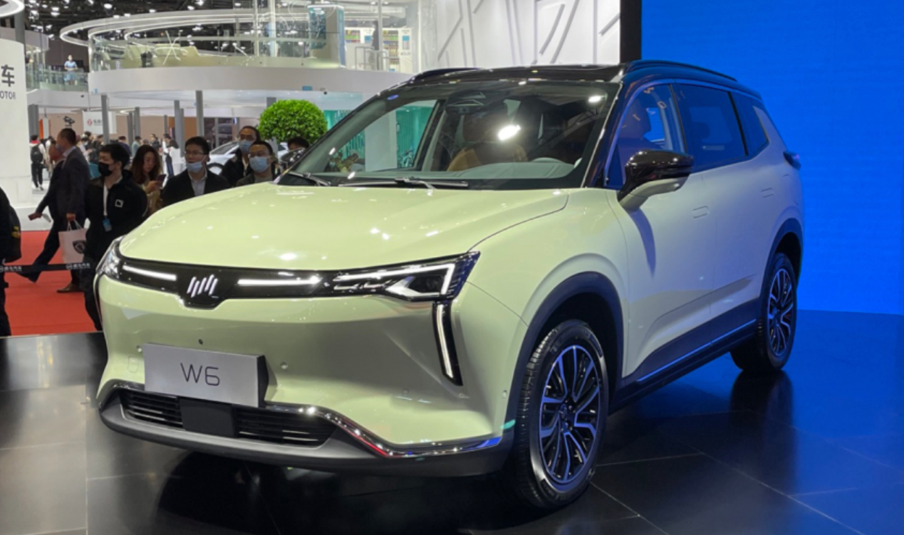 2021上海车展威马w6亮相起售价1698万