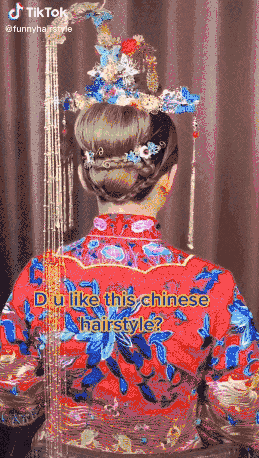 中式婚礼火遍tiktok华丽梦幻超有排面国外网友慕了我也想整一个