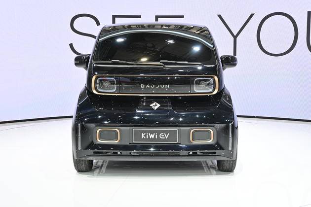 原创新宝骏kiwiev奇遇车展实拍可爱到爆的时尚小车