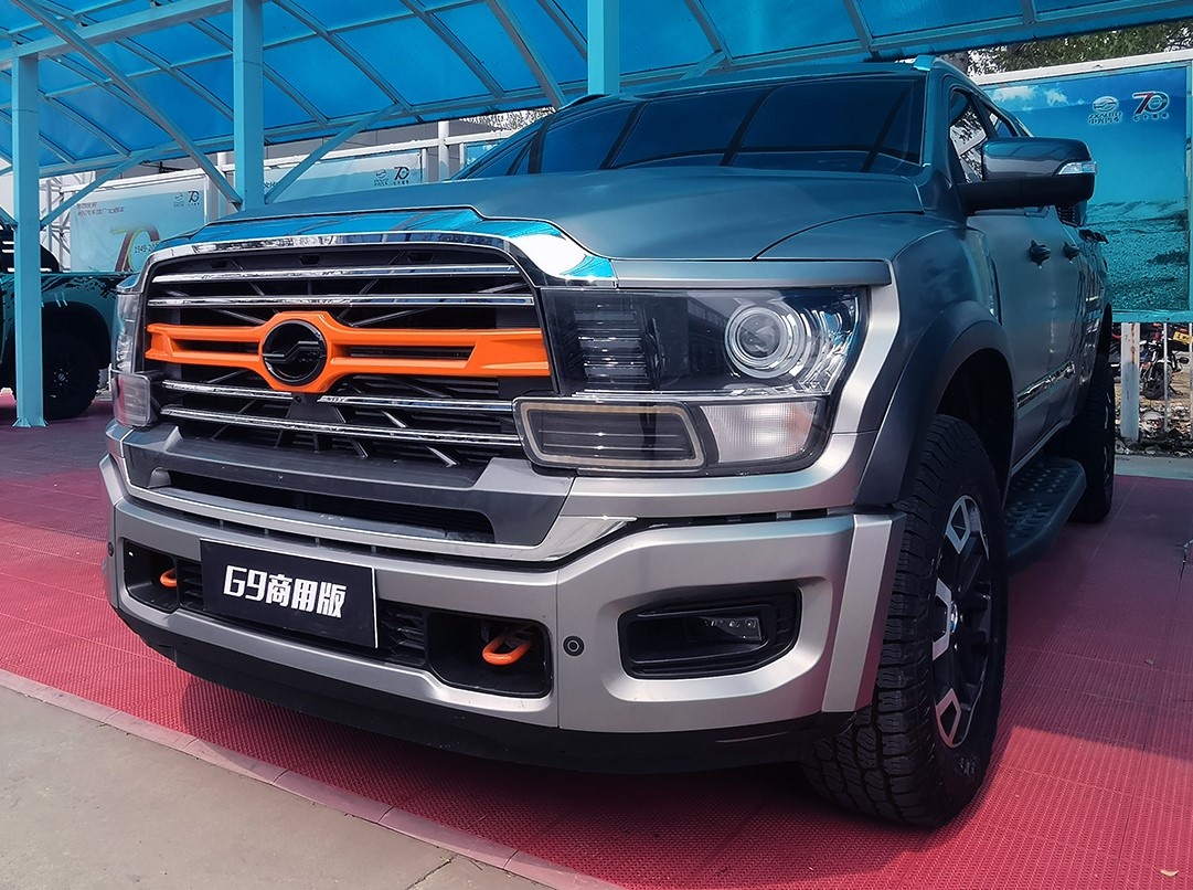 国产皮卡进入全尺寸时代,中兴大g实车亮相,气场媲美猛禽坦途