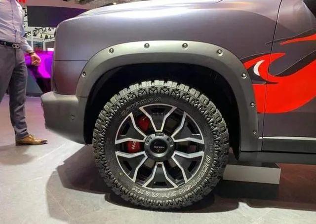 改装版哈弗大狗亮相上海车展这是个野狗