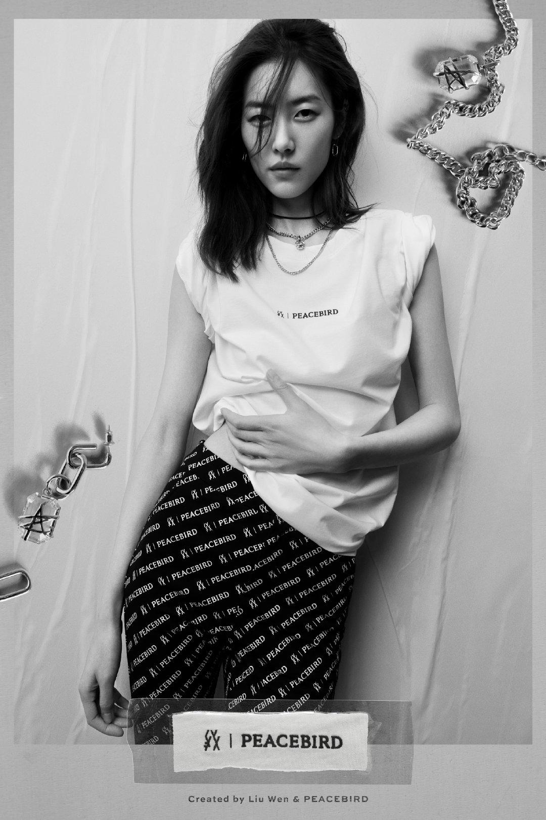 超模@刘雯 作为peacebird|太平鸟|刘雯|超模_新浪新闻