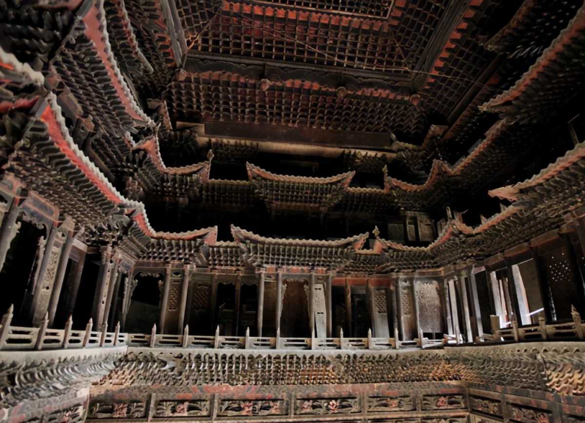 陕西公输堂明代木建筑瑰宝