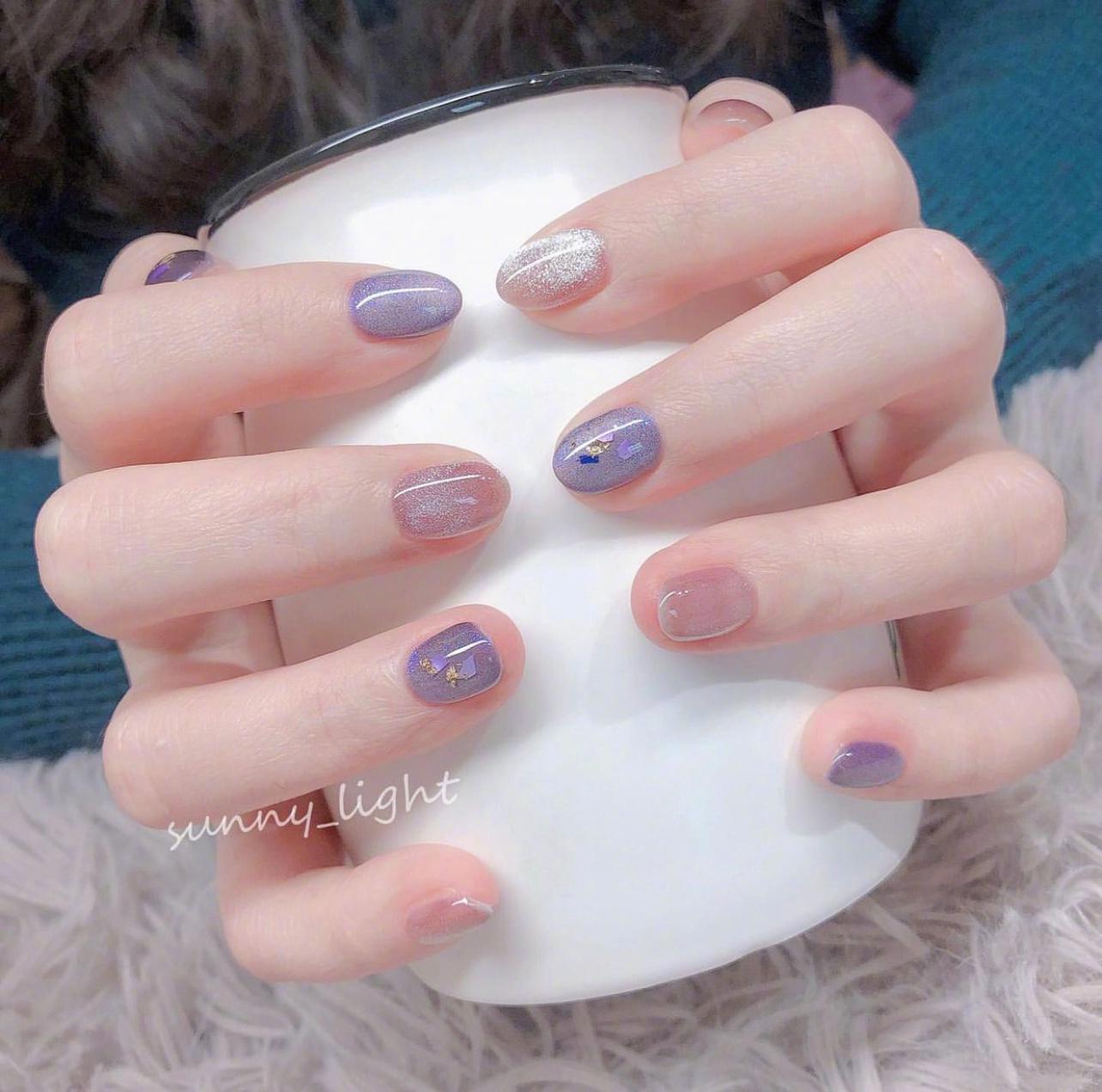 超级适合春夏的彩色系美甲参考合集