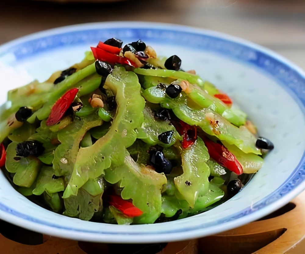 豆豉生爆苦瓜